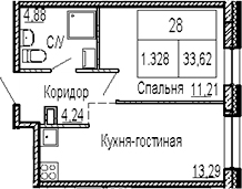 Планировка Айди Политех