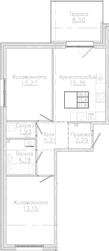 Планировка Счастье 2.0