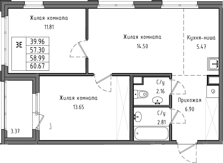 Планировка · Тишин