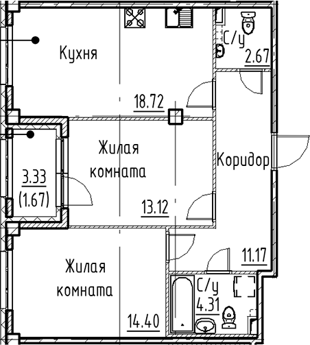 Планировка Кронфорт