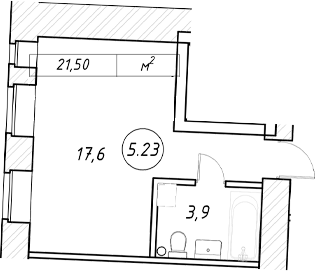 Планировка пр-кт Обуховской Обороны, 42 к2