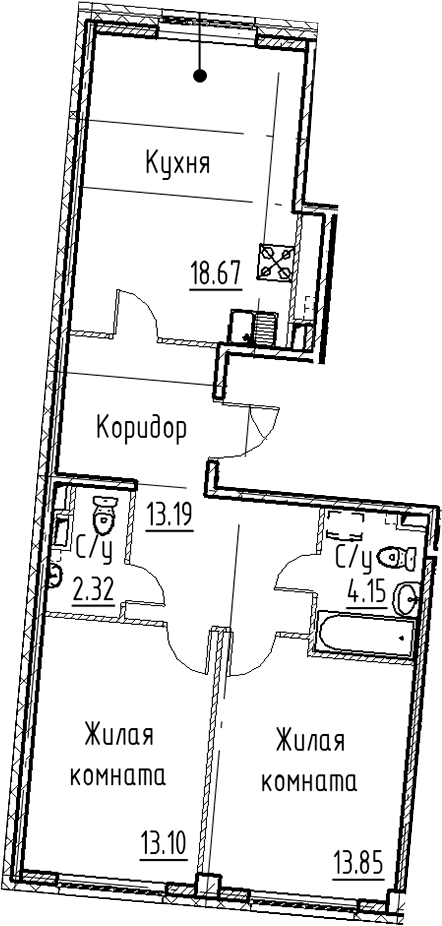 Планировка Кронфорт