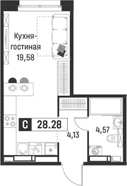 Планировка Символист