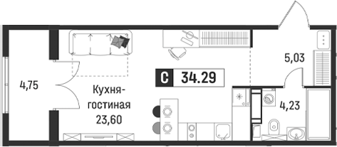 Планировка Символист