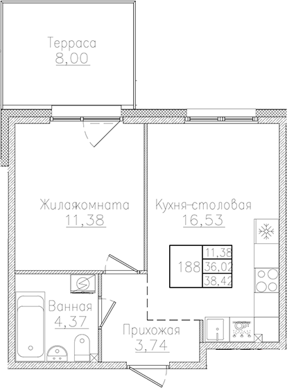 Планировка Счастье 2.0