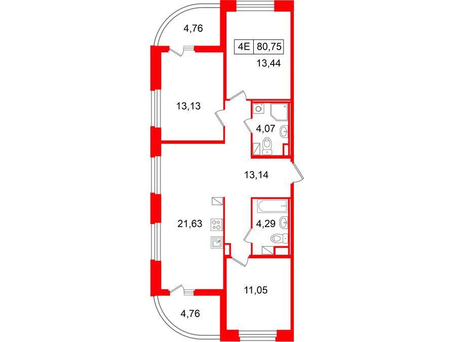 Планировка Ультра Сити 3.0