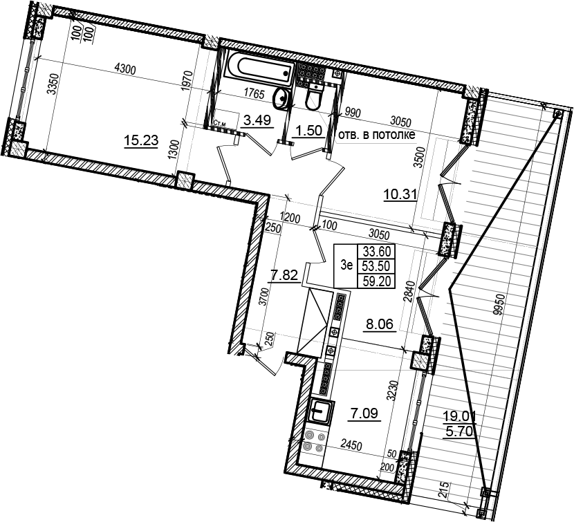 Планировка Neva Residence