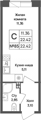 Планировка Капральский берег