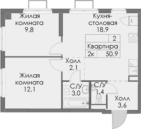 Планировка Янинский лес
