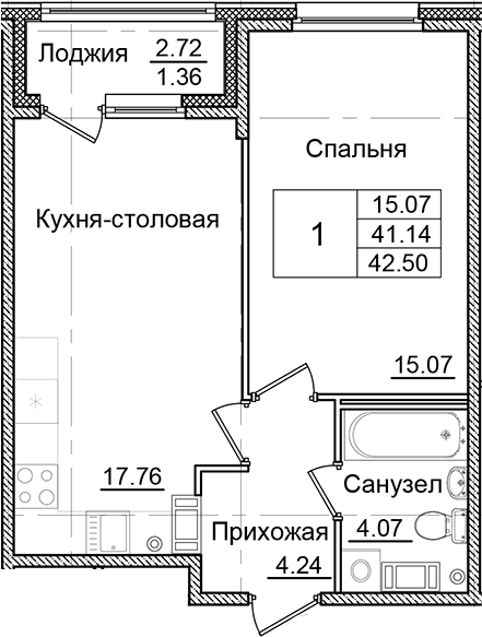 Планировка · Квартал Заречье