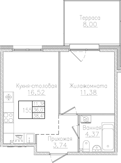 Планировка Счастье 2.0