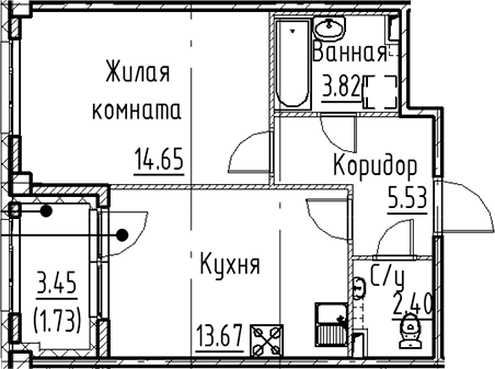 Планировка Кронфорт