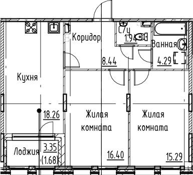 Планировка Кронфорт