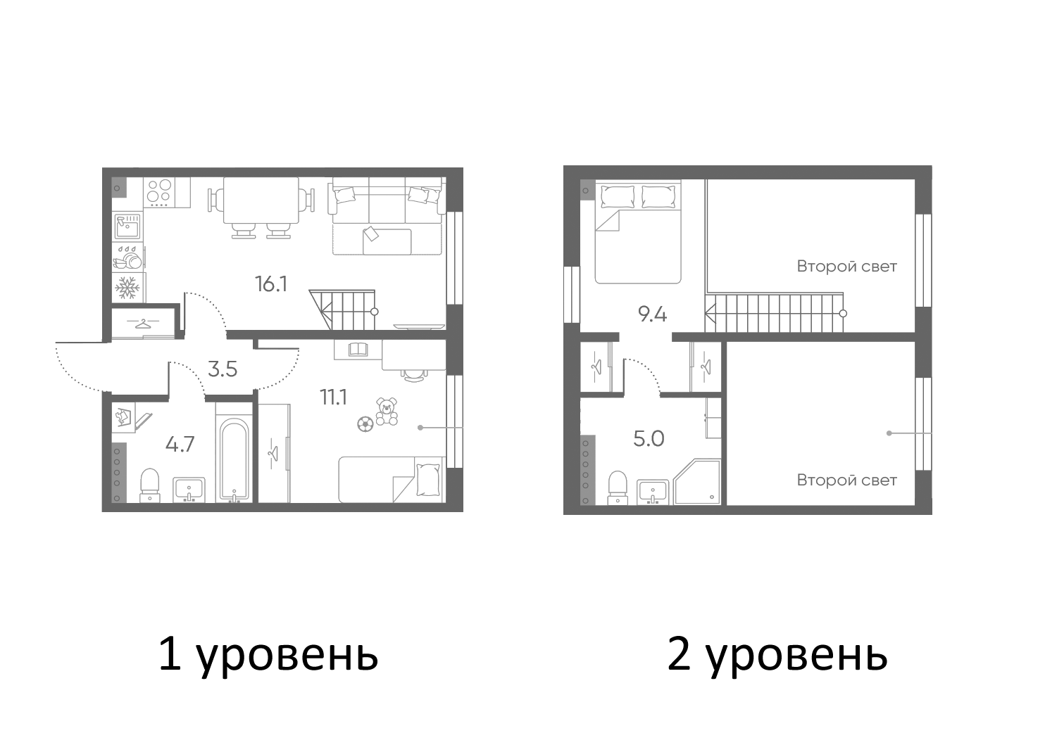 Планировка Пулково Лейк