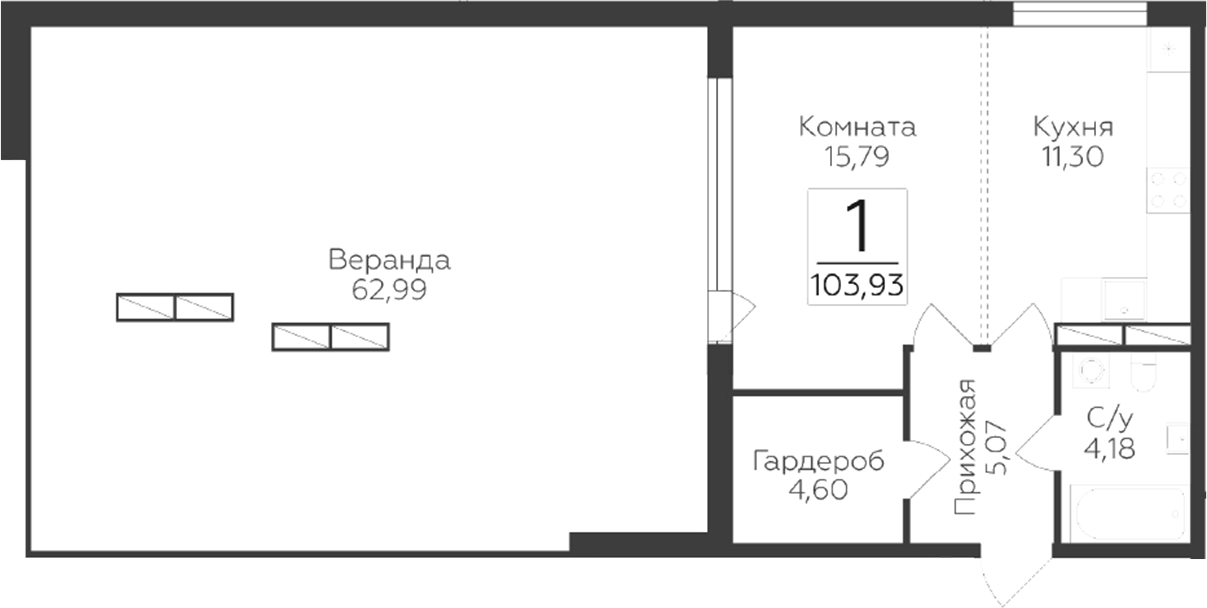 Планировка Панорама Юкки