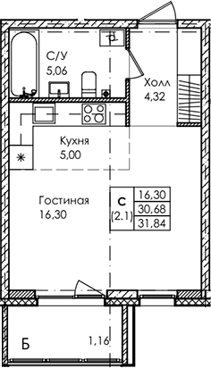 Планировка Лисино