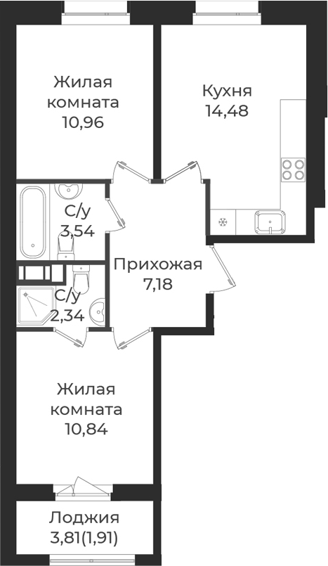Планировка · Новатория