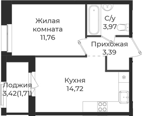 Планировка Новатория