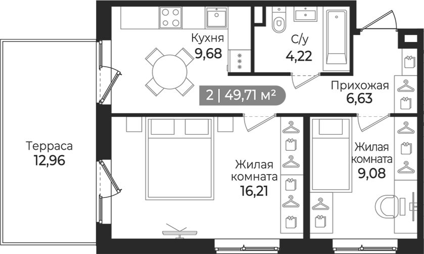 Планировка Квинта