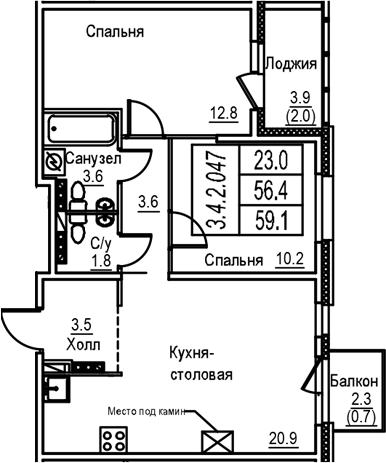 Планировка Экография