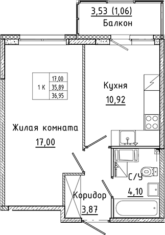 Планировка Аквилон Янино