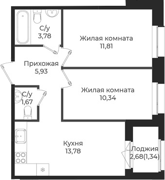 Планировка Новатория