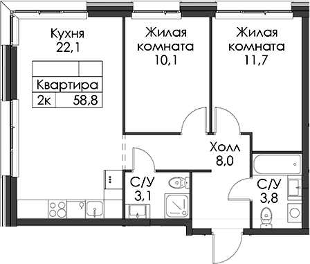 Планировка · Шкиперский 19