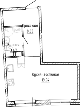 Планировка Аквилон Рива