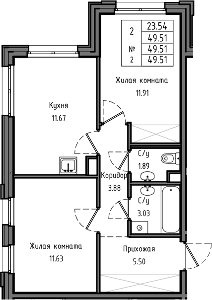 Планировка Тишин