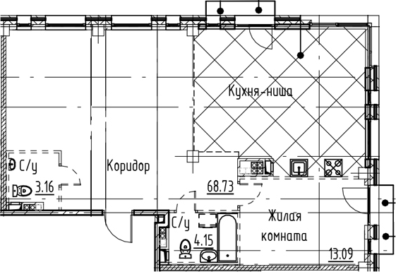 Планировка Кронфорт