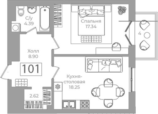 Планировка Фонтанка 130