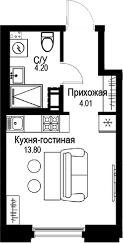 Планировка · ID Petrogradskaya