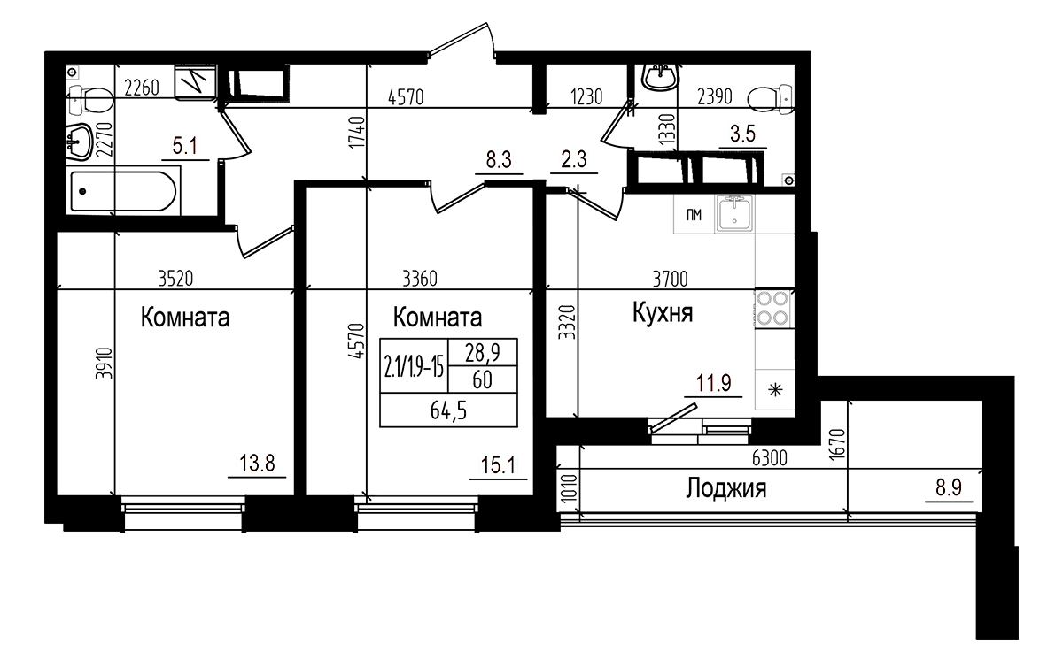 Планировка Прагма Сити