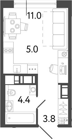 Планировка Передвижники 2