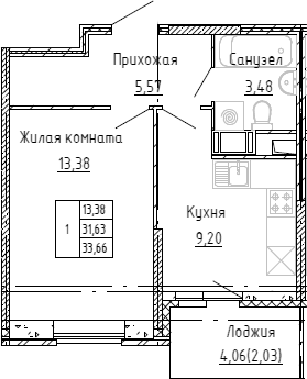 Планировка Аквилон Stories
