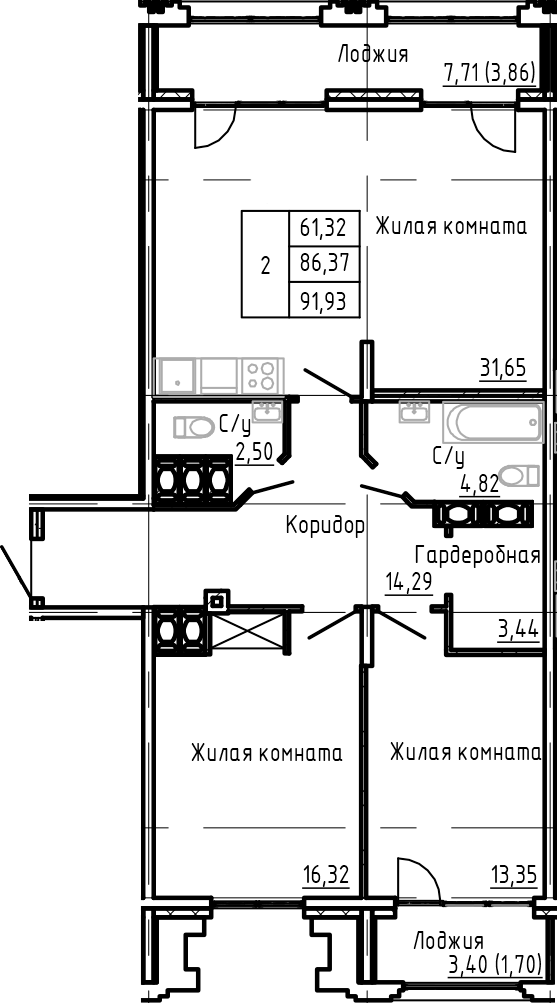 Планировка Шепилевский