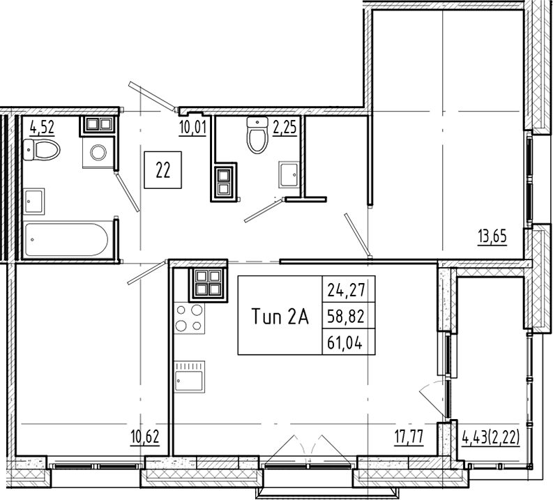 Планировка Ranta Residence