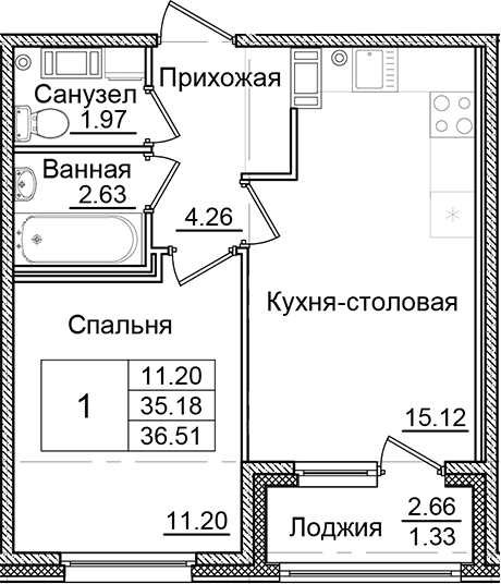 Планировка Квартал Заречье