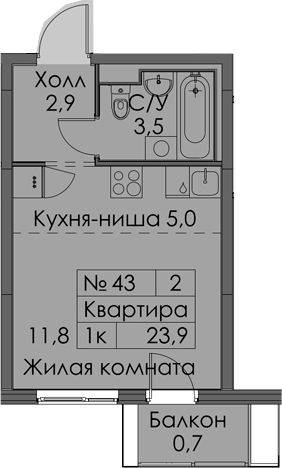 Планировка Витебский парк