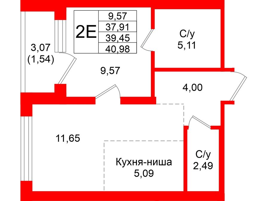Планировка Северный ветер
