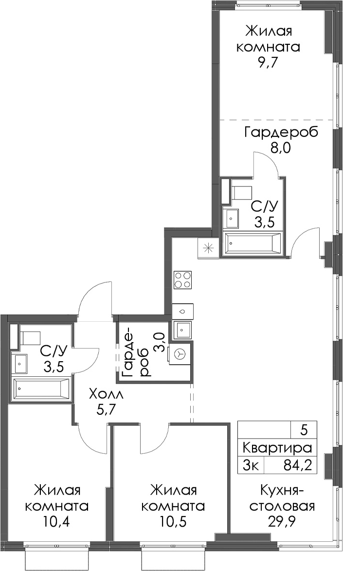 Планировка Таллинский парк