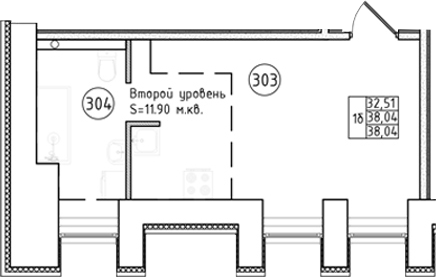 Планировка Апарт-отель Фомин