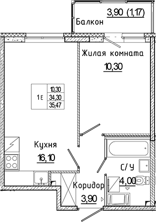 Планировка Аквилон Янино