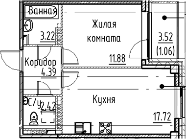 Планировка Кронфорт