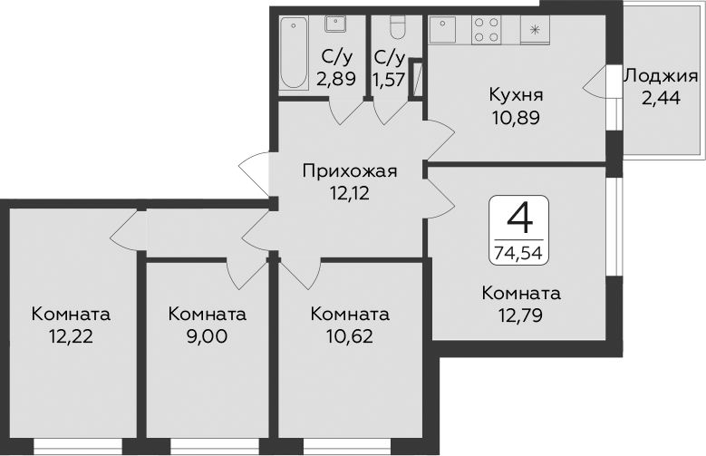 Планировка Панорама Юкки