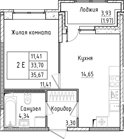 Планировка Аквилон РекаПарк