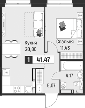 Планировка Символист