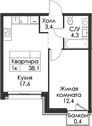 Планировка Шкиперский 19