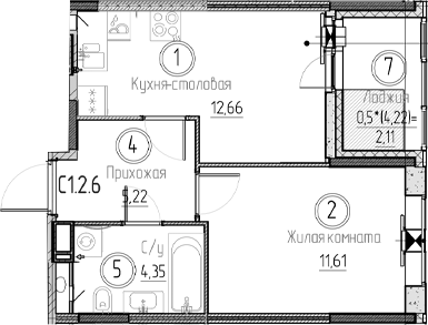 Планировка Аквилон Верба