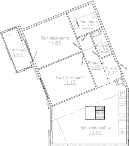 Планировка Счастье 2.0